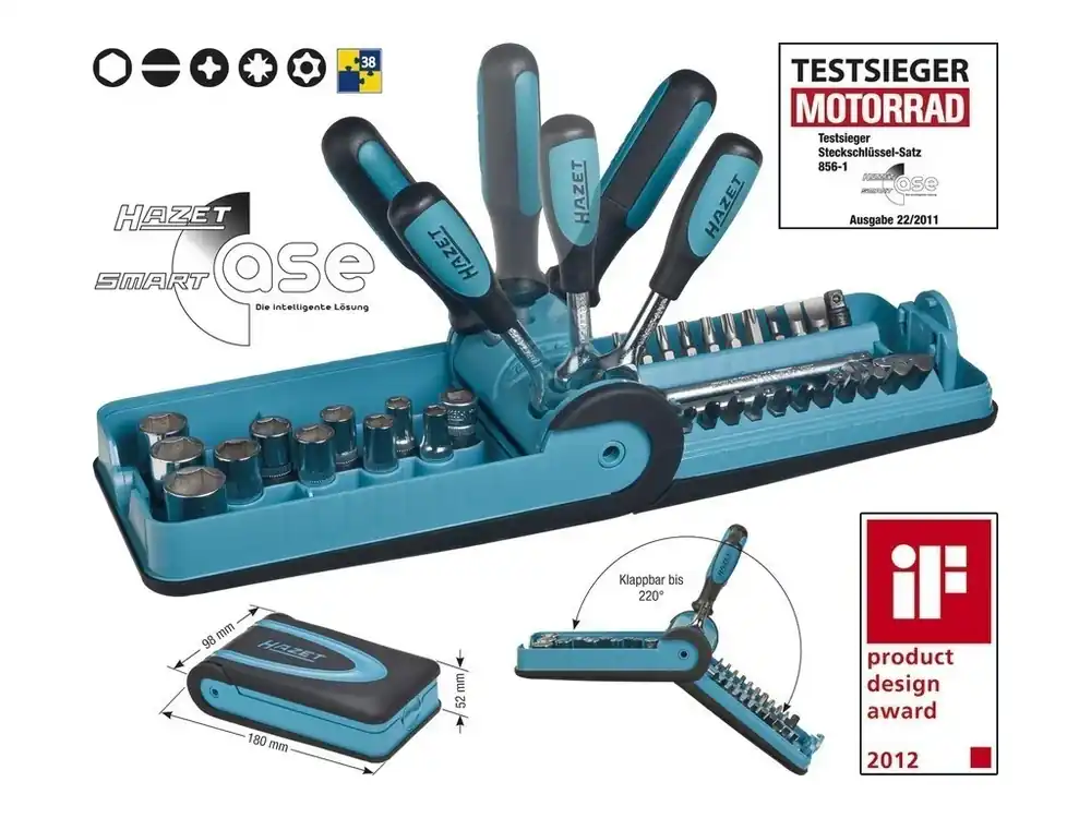 Výhodný nákup - Sada nástrčných klíčů - 6. 3 1/4", Hazet 856-1