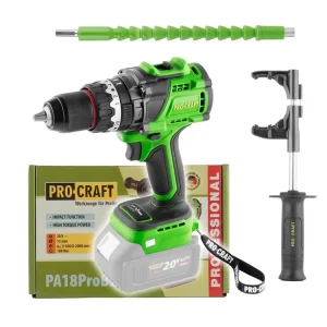 Mezi nejprodávanějšími - Aku vrtací šroubovák Procraft PA18ProBL (bez baterie a nabíječky) PA18ProBL-BB