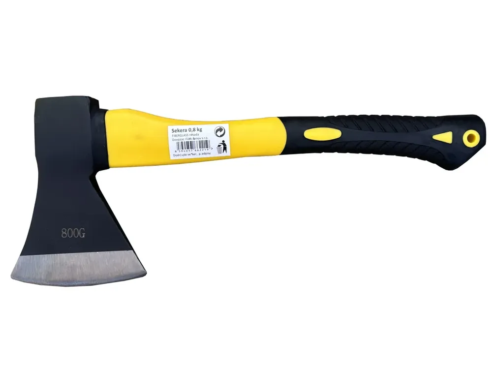 Vrácení zdarma | Sekera s FIBERGLASS násadou - 0,8 kg
