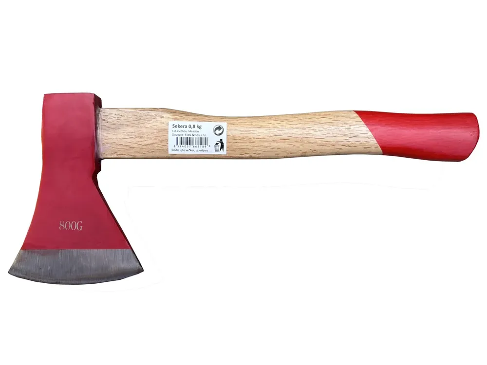 Akce končí brzy | Sekera s dřevěnou násadou - 1 kg