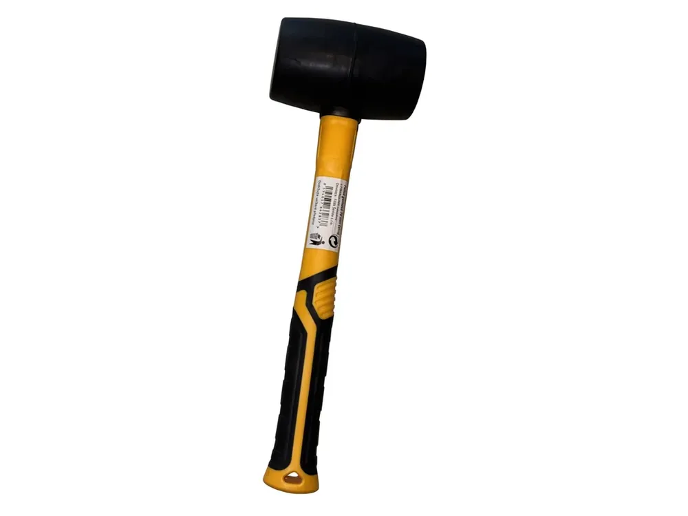 Lze objednat - Palice gumová černá s FIBERGLASS násadou - 55 mm