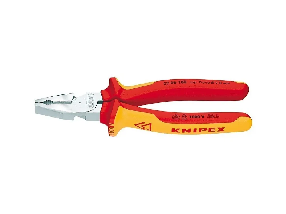 Skvělé hodnocení | Kombinované silové kleště Knipex 0206180 - 180 mm