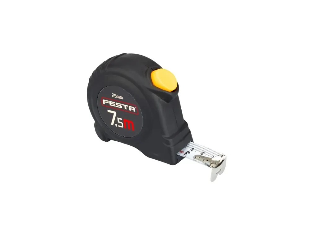 Metr svinovací FESTA Autolock 7.5mx25mm | Zbývá jen pár kusů
