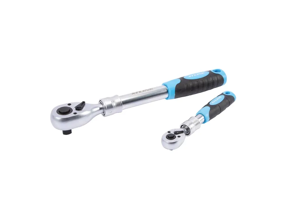 Skladem | XTLINE Ráčna teleskopická 72 zubů 1/4", 165-225 mm