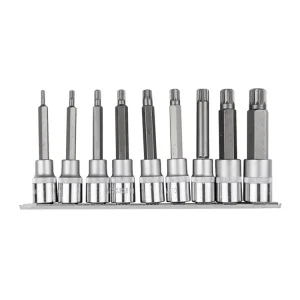 RICHMANN Sada nástavců XZN 1/2" 9 dílů M4-M16, 100 mm - Doprodej zásob