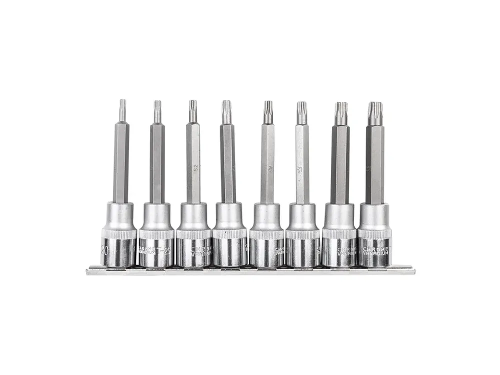 RICHMANN Sada nástavců TRX 1/2" 8 dílů T20-T50, 100 mm | Poslední dny akce