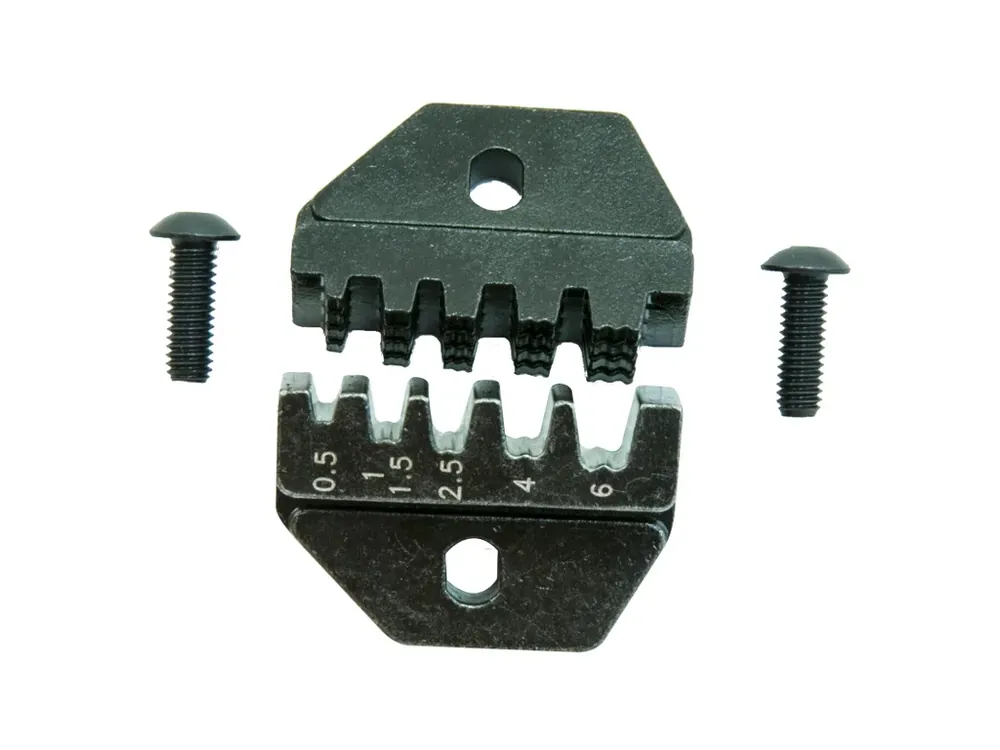 HONITON Náhradní čelisti ke konektorovým kleštím 0,75-6 mm2 (AWG 18-10) | Výborné hodnocení