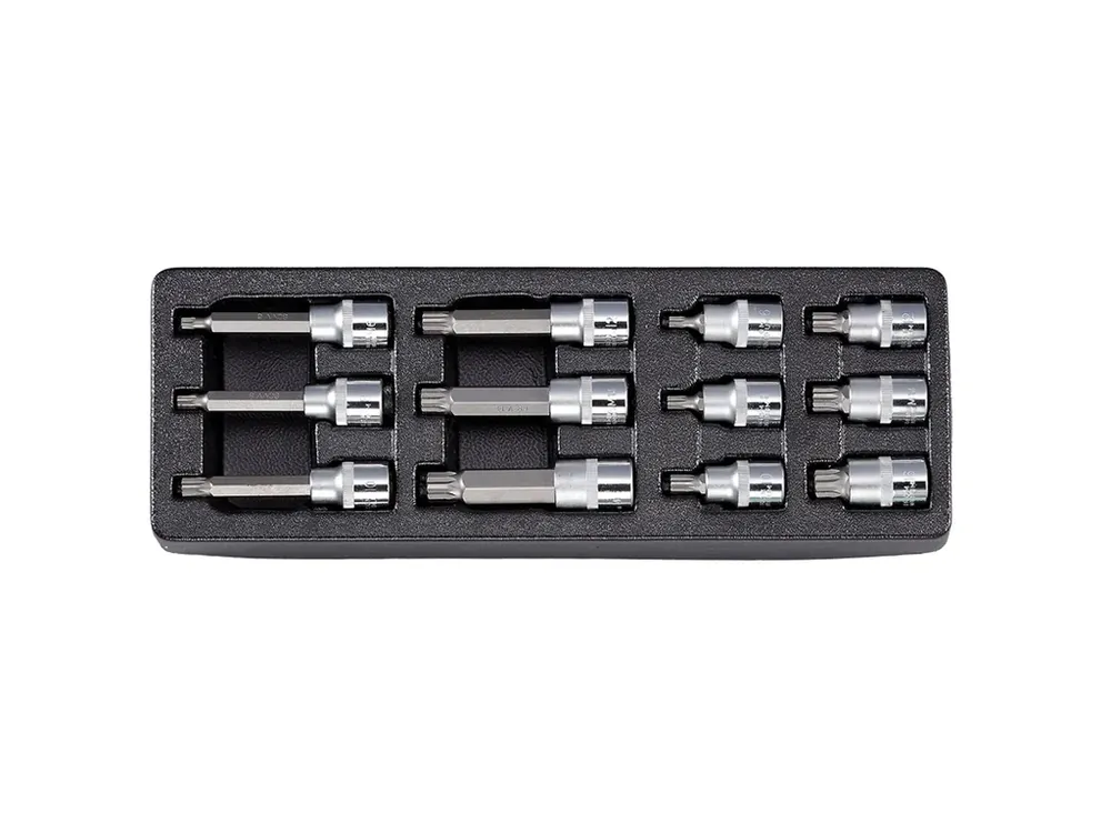 HONITON Sada zástrčných hlavic XZN 1/2” 12 dílů plastové plato A - Speciální nabídka