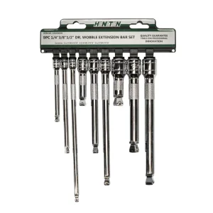 HONITON Sada prodloužení - výkyvné 1/4”-3/8”-1/2” 9 dílů - Rychlé doručení