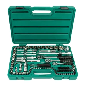 Premium - HONITON Sada hlavic 1/4”-3/8”-1/2”, 99 dílů