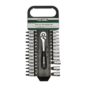 HONITON Sada hlavic 1/4” 27 dílů | Top produkt