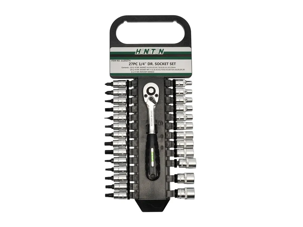 HONITON Sada hlavic 1/4” 27 dílů | Top produkt