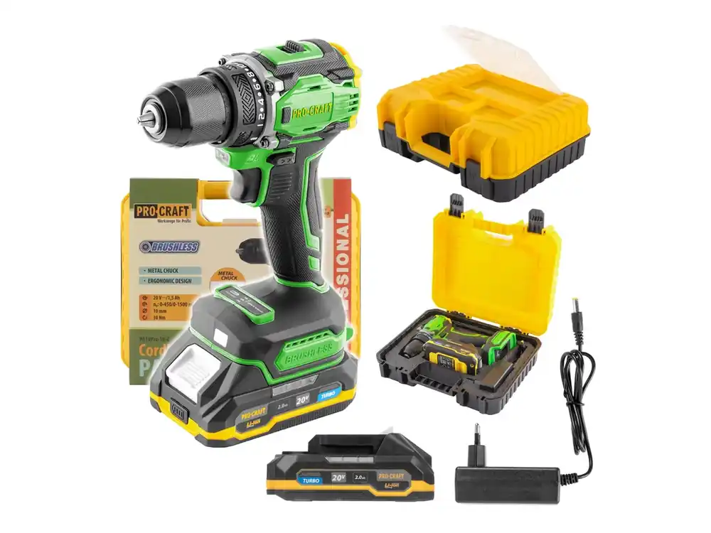 Aku vrtací šroubovák Procraft PA18Pro PA18Pro | Nově v nabídce