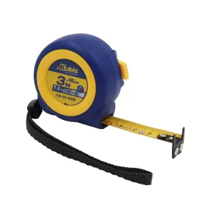 Výhodná nabídka | Metr 10m nylon, 25mm, pogumovaný nárazuodolný, oboustraný zobáček, autostop 05-01-3125