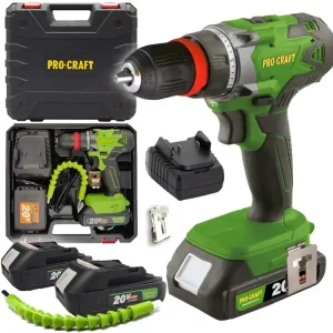 Aku vrtací šroubovák Procraft PA18DFR PA18DFR - Žádaný produkt