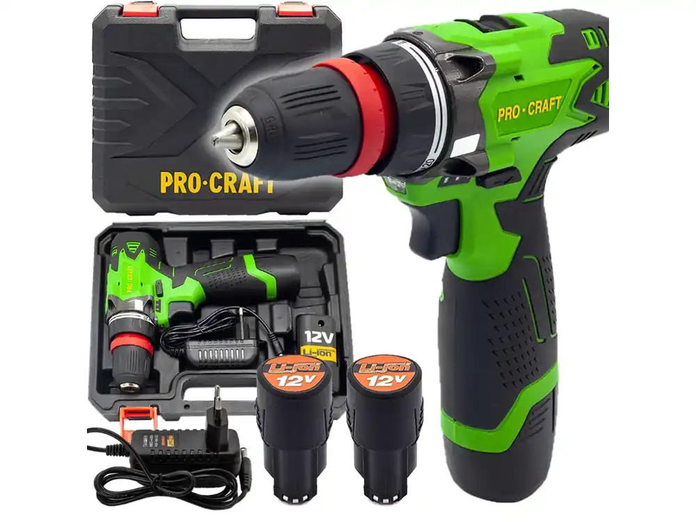 Aku vrtací šroubovák Procraft PA12DFR PA12DFR | Neváhejte