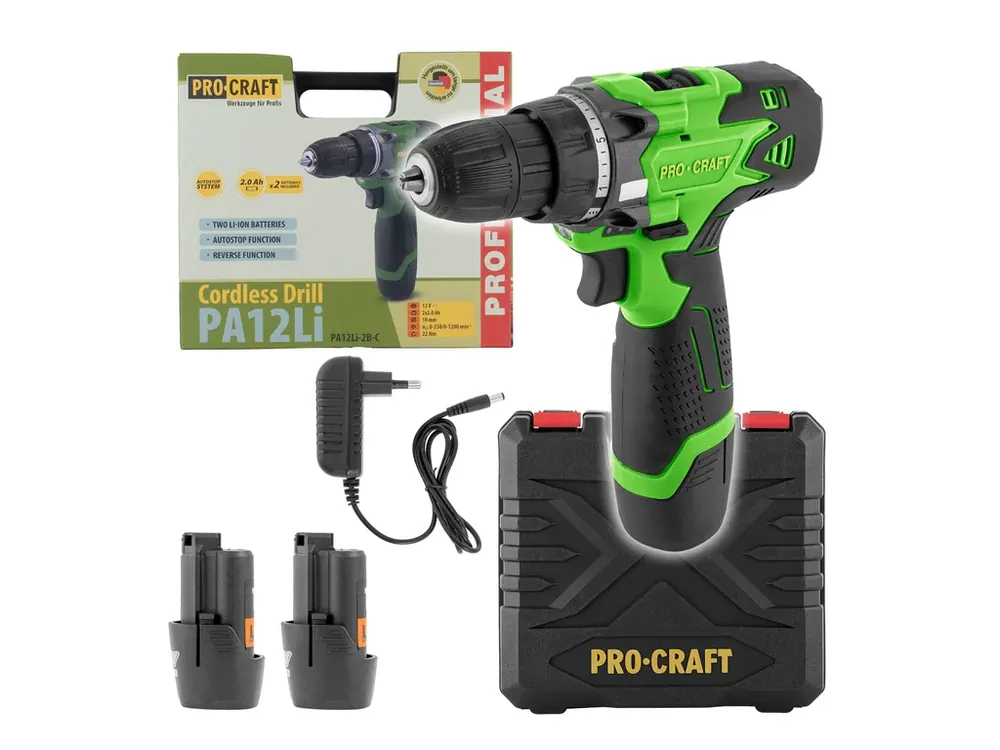 Aku vrtací šroubovák Procraft PA12Li PA12Li | Výhodný nákup