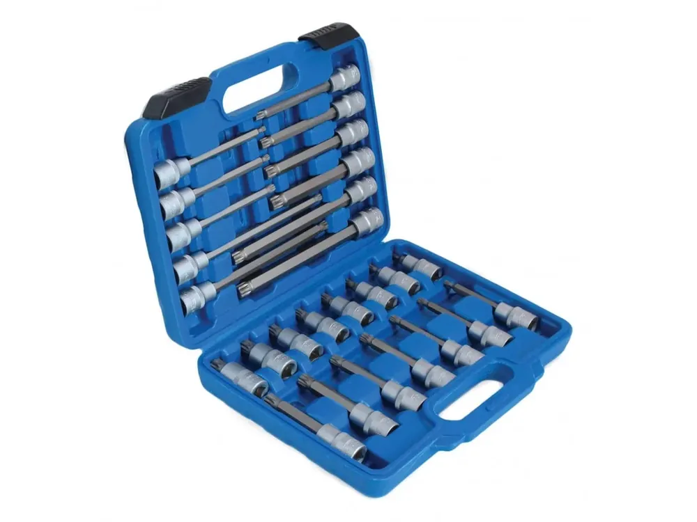 Sada hlavic s bity, XZN, 1/2", M5 - M16, 26 ks - SSS2612 | Výhodná cena