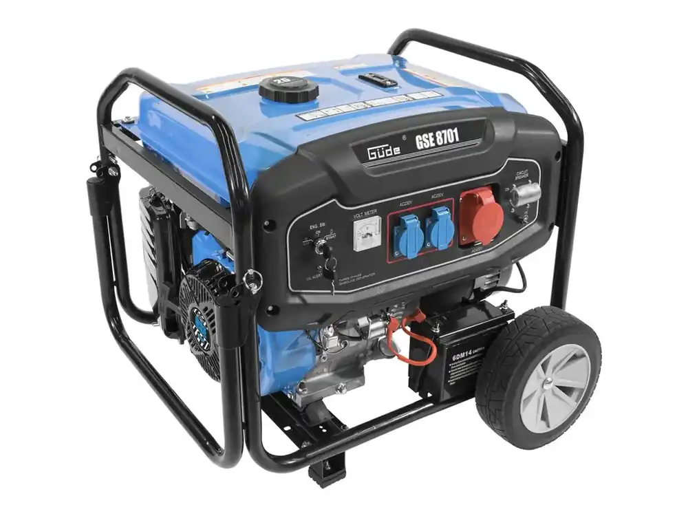 Benzínová elektrocentrála Güde GSE 8701 RS, 7900 W - GU40731 | Nabídka