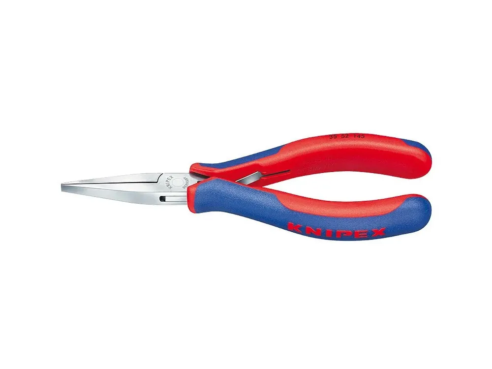Jen pár kusů - Rovné ploché kleště 145 mm Knipex pro elektroniku - 3552145