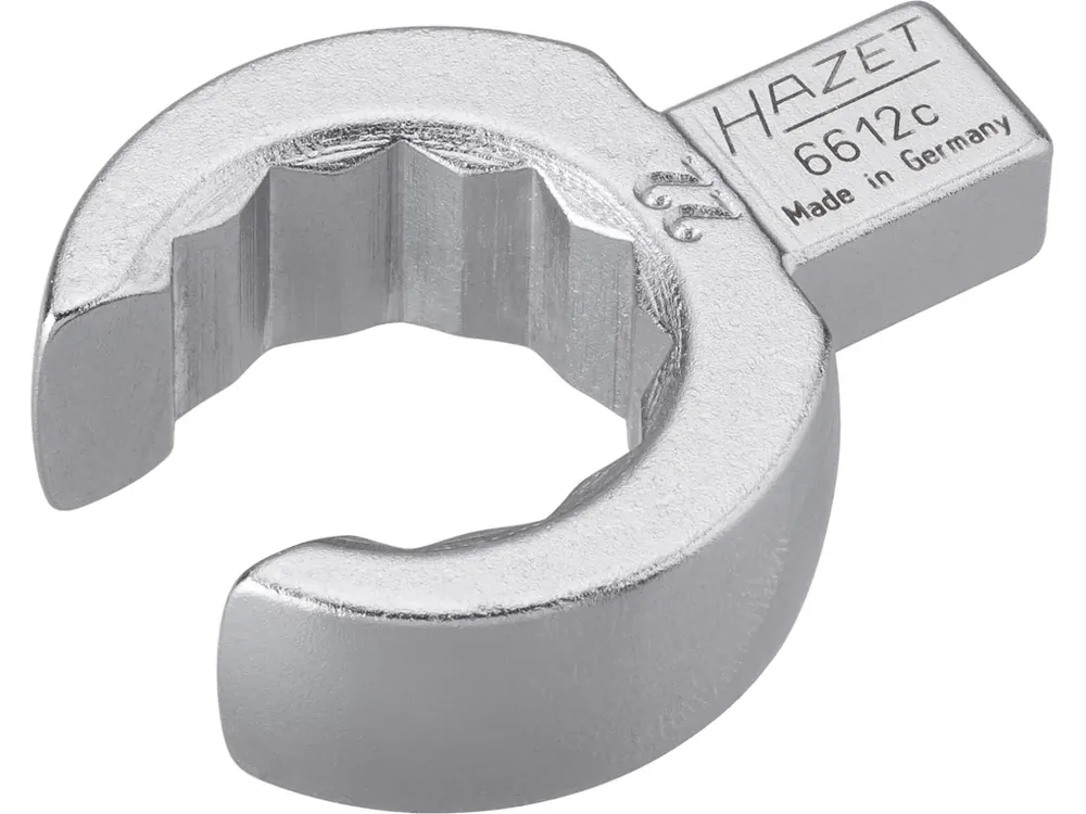 Omezené zásoby - Otevřený nástrčný očkový klíč, 22 mm, 9 x 12 mm, Hazet 6612C-22