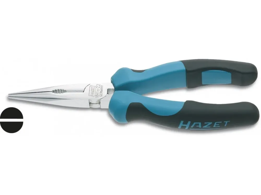 Rovné půlkulaté kleště 165 mm DIN 5745, Hazet 1841A-22 | Ihned k objednání