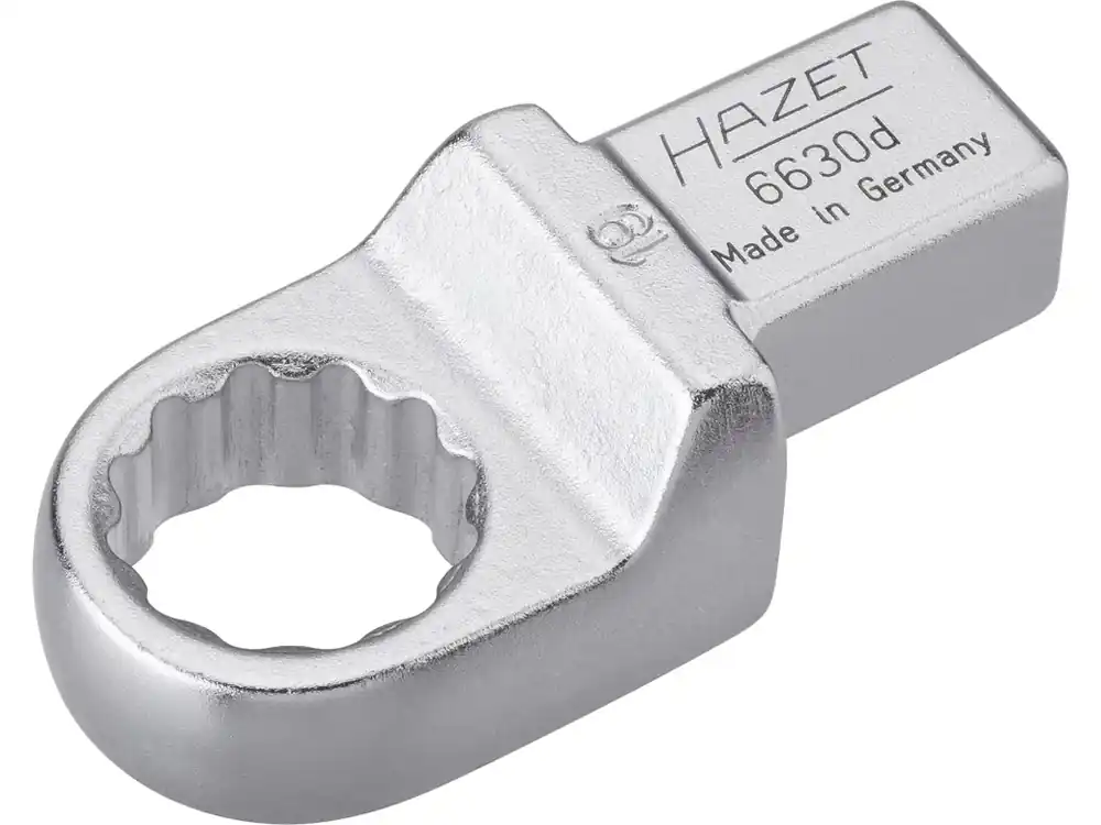 Bezpečná platba - Nástrčný očkový klíč, 19 mm, 14x18 mm, Hazet 6630D-19