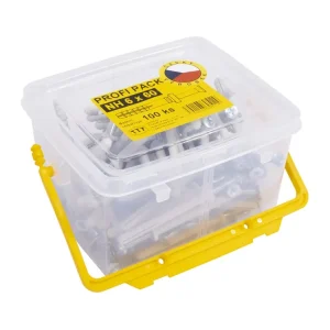 TTT Hmoždinky natloukací profi pack NH 6x60 mm, 1bal/100ks - Do košíku