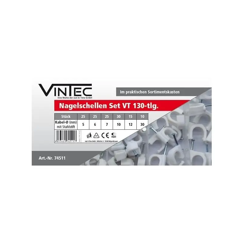 Tovární cena | Vintec Kabelové úchytky VT 130