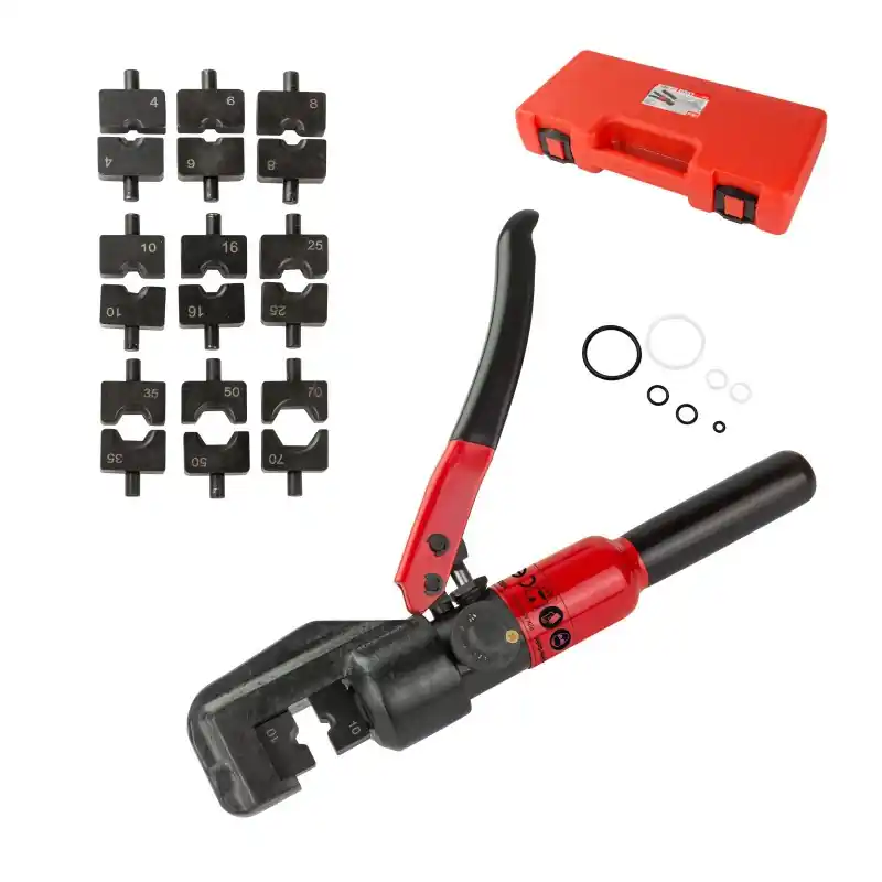 Populární | DEMA Hydraulické lisovací kleště pro trubková kabelová oka a spojky 4-70 mm²
