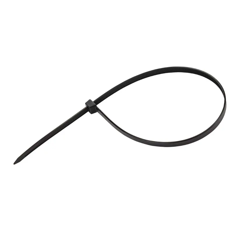KesTek Stahovací pásky plastové 7,6x450 mm, černé, 50 ks | Poslední kusy