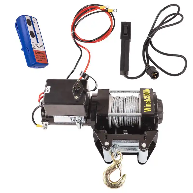 DEMA Elektrický lanový naviják 1,6 t Off-Road 12 V SW3500 | Poslední šance