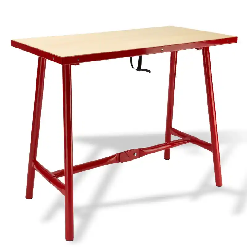 Speciální cena | DEMA Profi skládací pracovní stůl L 100x50 cm, červený