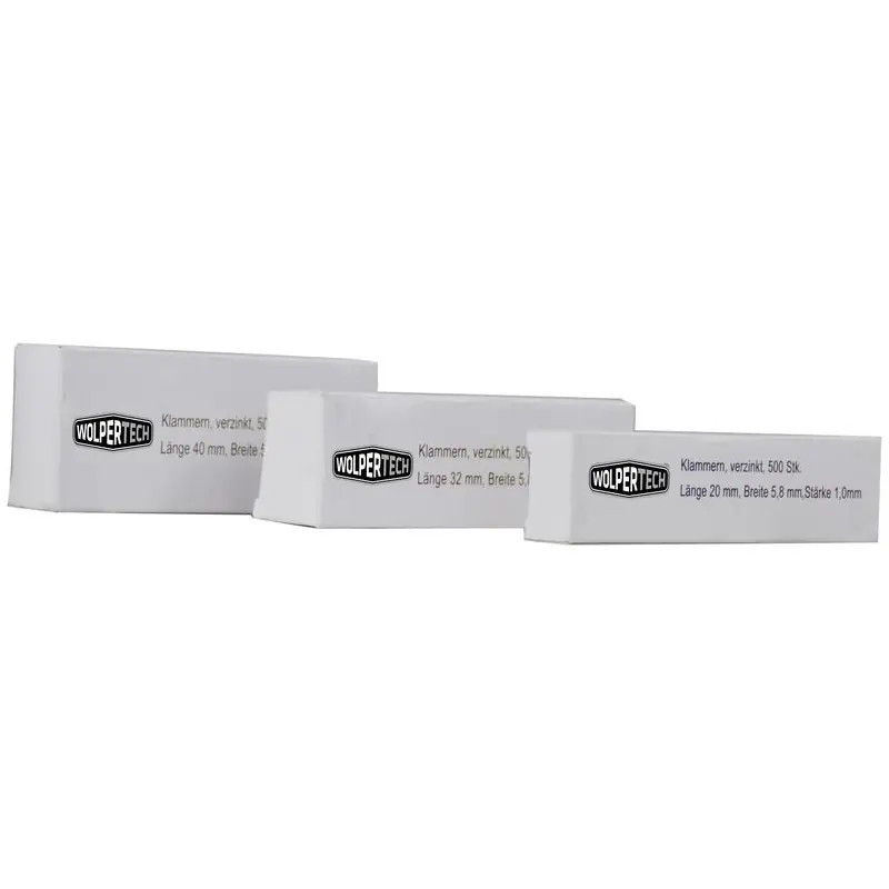 Wolpertech Sponky do sponkovačky 22 mm, 2500 ks WT40 | Prodejní hit