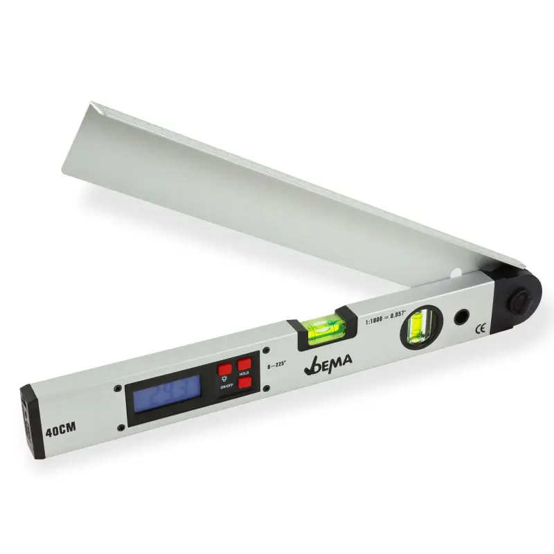 Objednat online | DEMA Vodováha s digitálním úhloměrem 40 cm