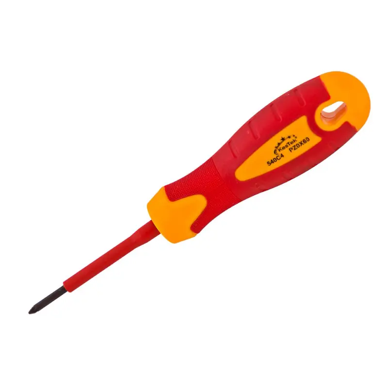 Špičkový produkt - KesTek Elektrikářský šroubovák křížový PZ0x60 mm