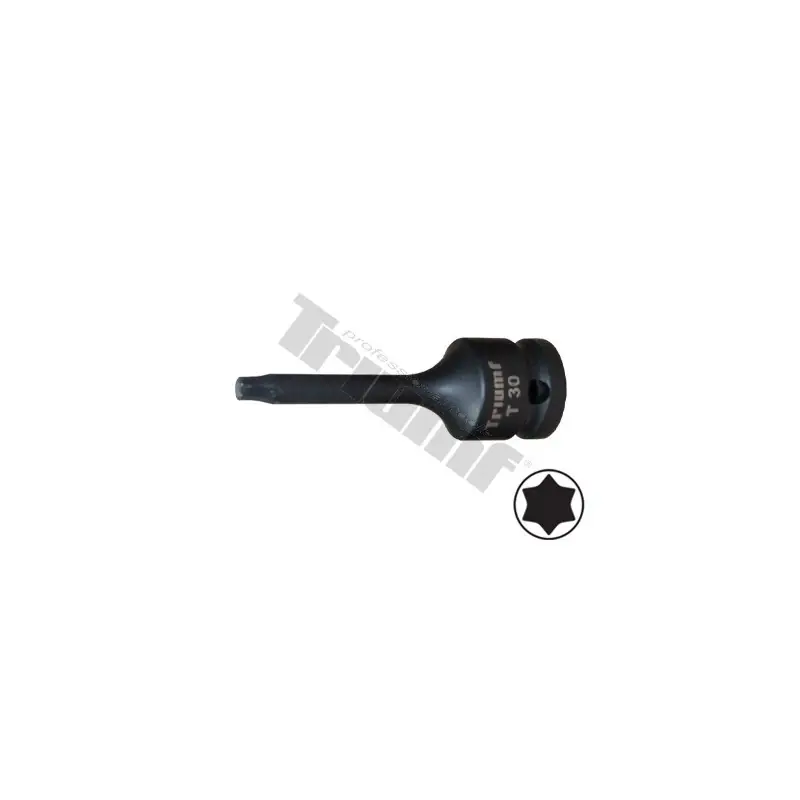 Nově v e-shopu - Triumf Kovaný bit torx T30 mm s 1/2" hlavicí, 80 mm