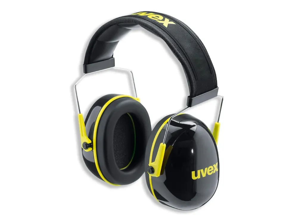 Skladem - Uvex K2 Sluchátka, 32dB, černá-žlutá