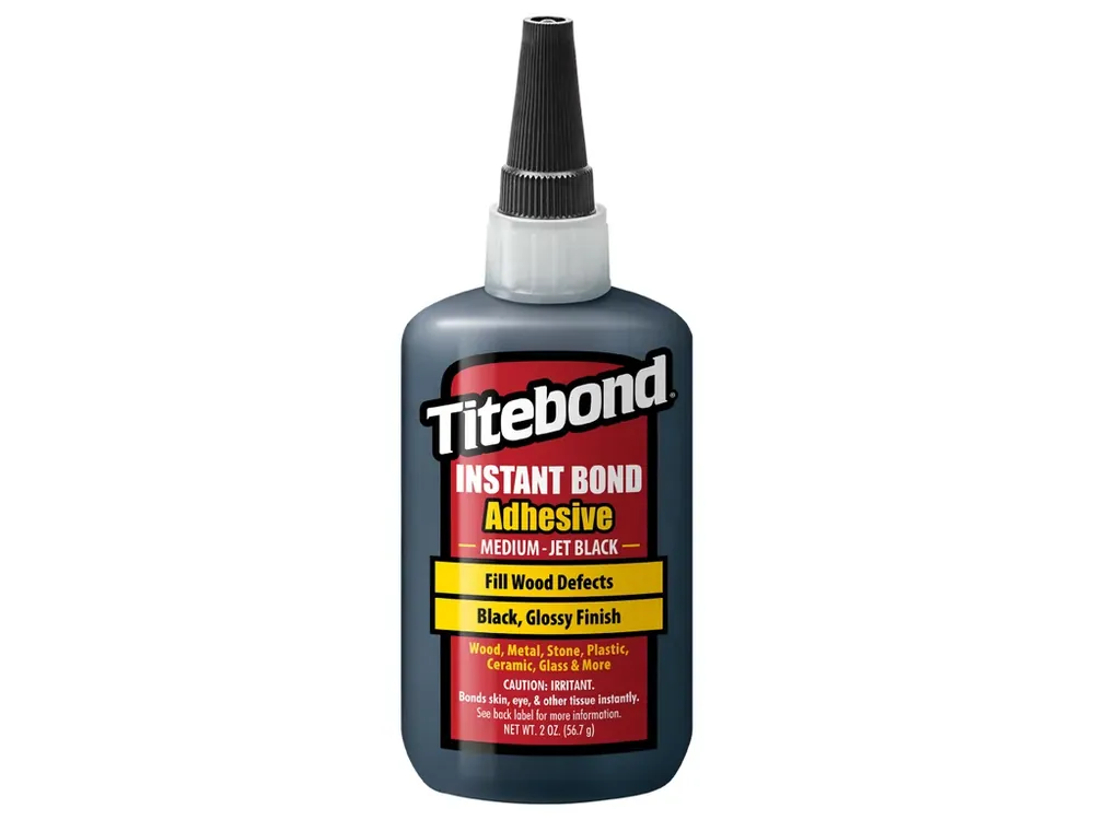 Expresní doručení | Titebond Instant Medium Jet Black Rychleschnoucí lepidlo - 59ml