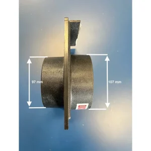 Plastové hradítko 100 mm kónusové - Poslední příležitost