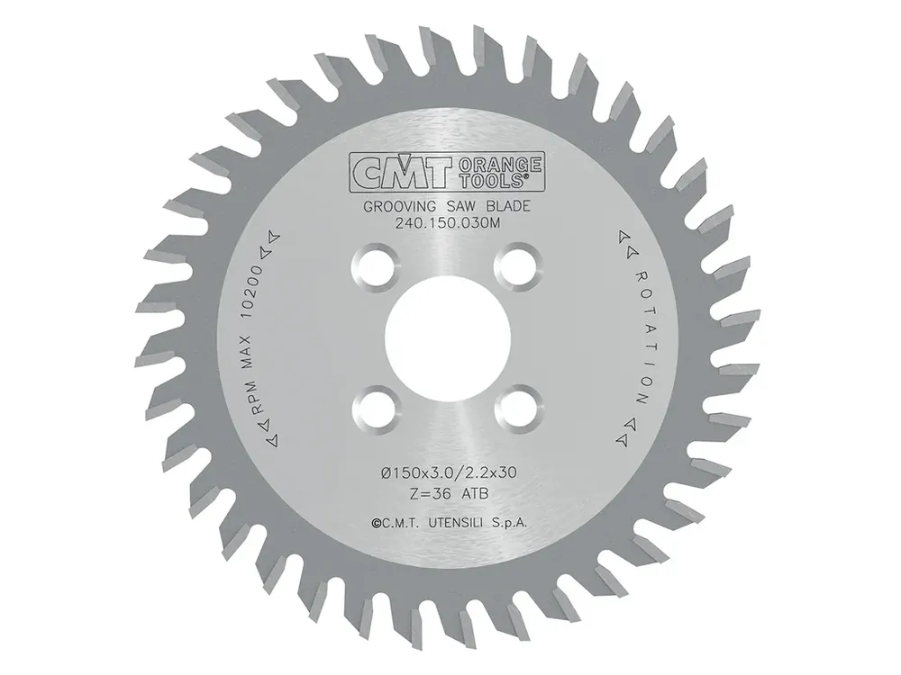 Doprodej zásob | CMT Drážkovací kotouč pro CNC - D150x4 d30 Z36 HW