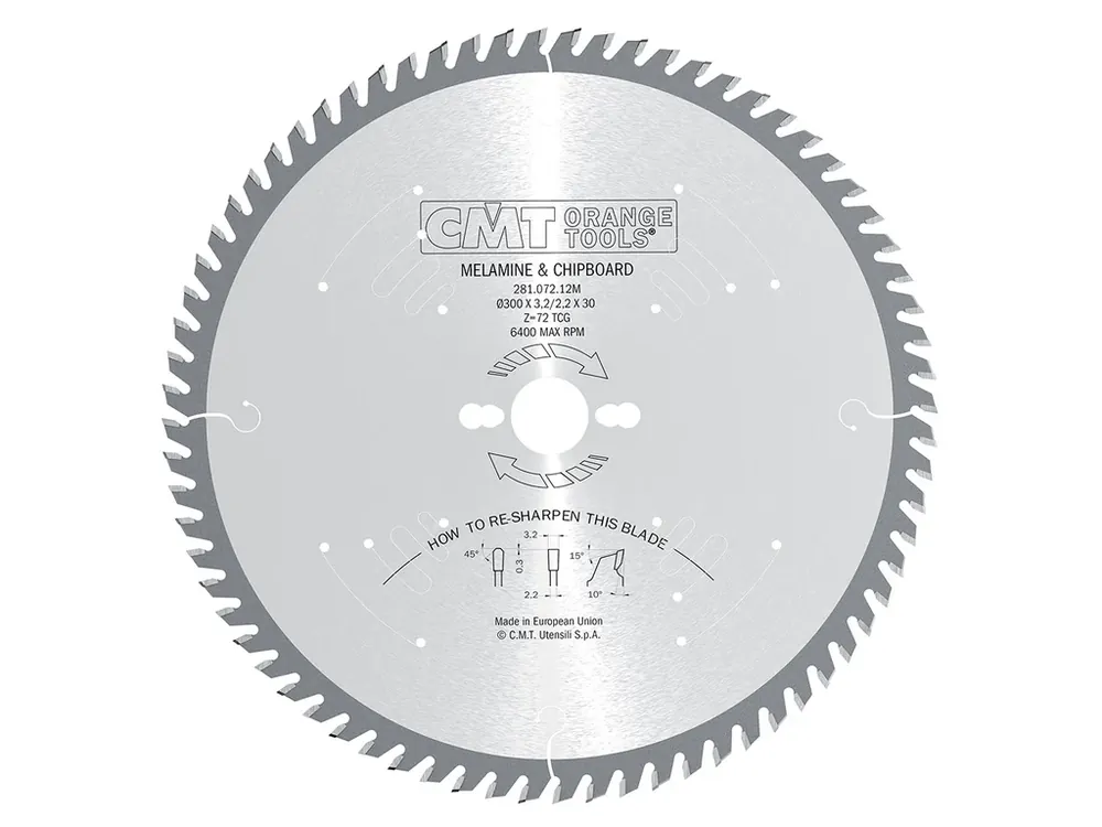 Top produkt - CMT Industrial Pilový kotouč na lamino a DTD - D350x3,5 d30 Z108 HW