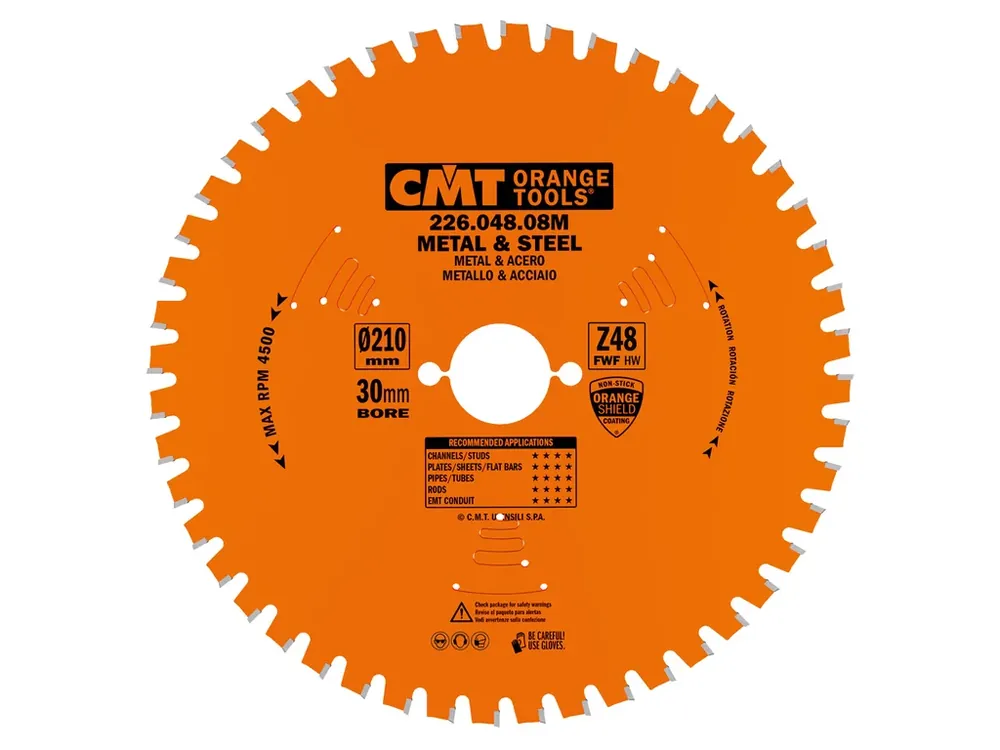 CMT Industrial Pilový kotouč na železo - D355x2,2 d30 Z90 HW | Novinka