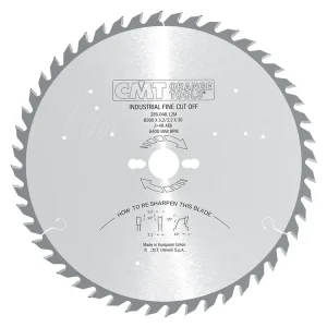 Výhodná cena | CMT Industrial Pilový kotouč pro podélné a příčné řezy - D500x3,8 d30 Z72 HW Odhlučněný