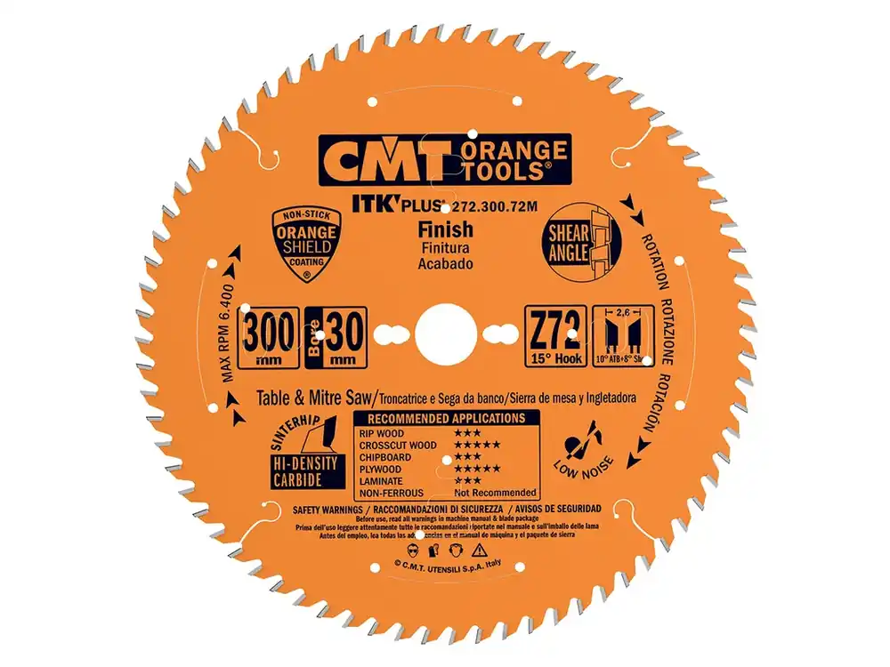 Výhodná nabídka | CMT ITK Ultra tenký kotouč pro příčné řezy - D150x1,5 d20(+16) Z40 HW