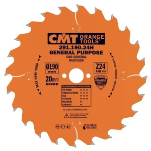 Slevy | CMT Orange Pilový kotouč pro elektronářadí univerzální - D190x2,6 d30 Z24 HW