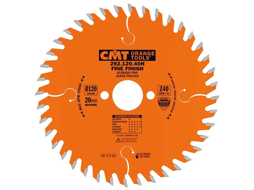 CMT Orange Pilový kotouč pro elektronářadí, finální řez - D160x2,2 d30 Z40 HW | Skvělá nabídka