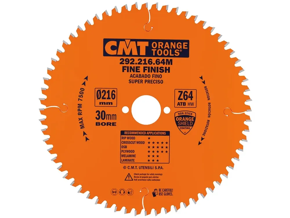 Přímo z výroby - CMT Orange Pilový kotouč pro elektronářadí, finální řez - D220x2,8 d30 Z48 HW