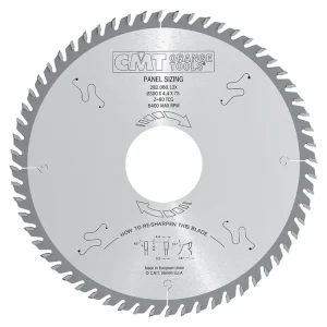 Akce | CMT Pilový kotouč pro velkoplošné pily - D350x4,4 d75 Z54 16° HW