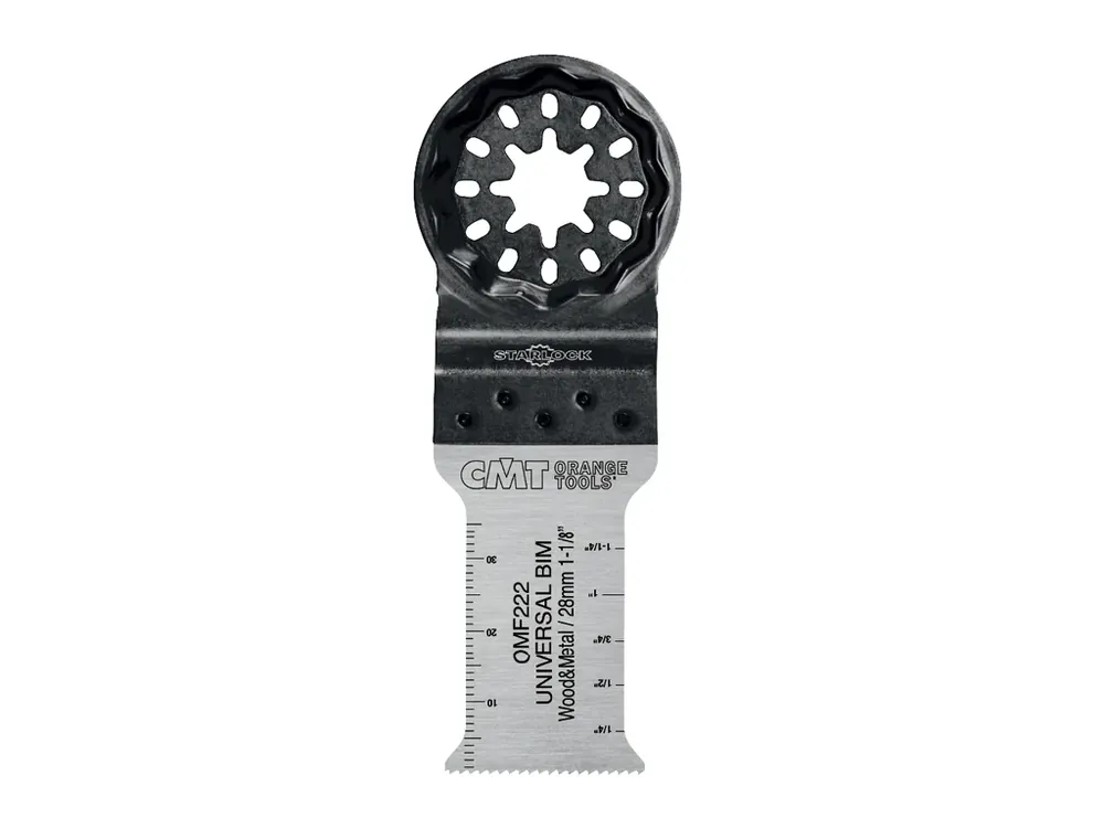CMT Starlock Ponorný pilový list BIM s dlouhou životností, na dřevo a kov - 28 mm - Jen pár kusů
